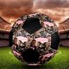 THE ROOKIE Indendørs Fodbold Farverig Maskinsyet PVC Størrelse 5 Holdtræning Konkurrenceklar Holdbar Høj-Bounce Cool Sportsgave