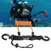 Diving Lanyard with Quick Release Buckle Stretch Portable Wear Resistant High Strength Anti Lost Tool Scuba Diving Camera Lanyard Kayaking Accessory