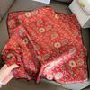 Real Silk Scarf Women Square Neck Tie Wrist Shawls Wraps Ladies Foulard Scarves Pashmina Female Hijab Bandana Bufanda