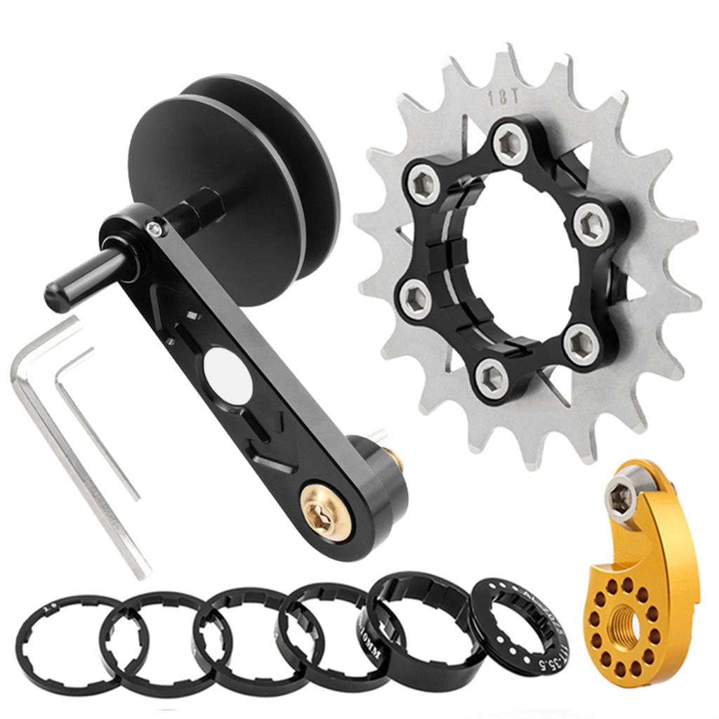 Single Speed Derailleurs Chain Tensioner Adjustment Chain Guide Adjustable Chain Guide Single Speed Chain Adjuster