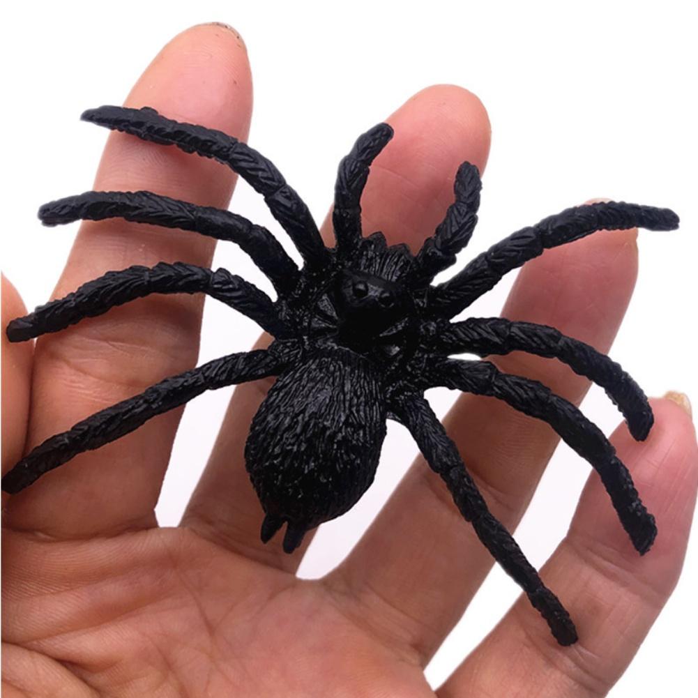 Decorative Pranks Fake Spider Decoration Prank Accessories Halloween Party Supplies Creepy Black Haunted House Prop