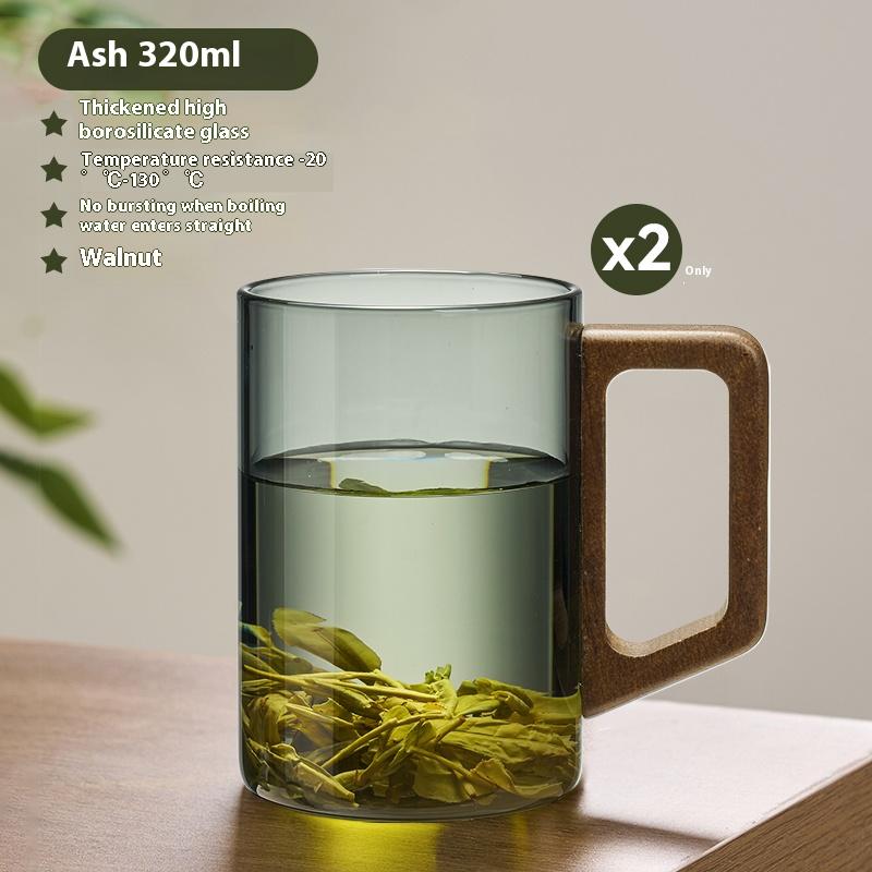Gianxi Tea Cup High Borosilicate Glass Cup Green Tea Cup Heat-Resistant And Heat-Resistant Cup With Handle For Drinking Tea