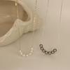 New Pearl Necklace Women's Premium Design Accessories Niche Simple Clavicle Chain Light Luxury Versatile Necklace