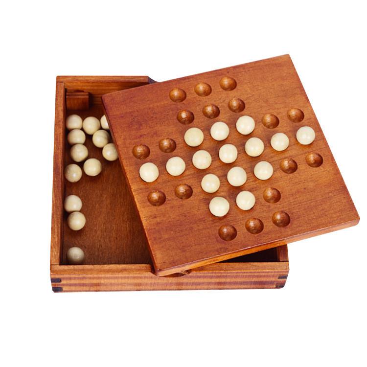 Wooden Childrens Moon Balance Beam Game With Stacking Blocks For Early Learning