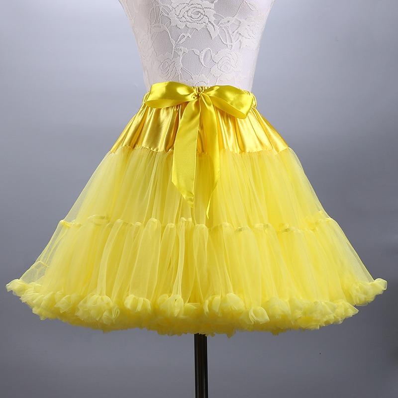 Soft yarn skirt support Boneless skirt support Petticoat skirt Adult