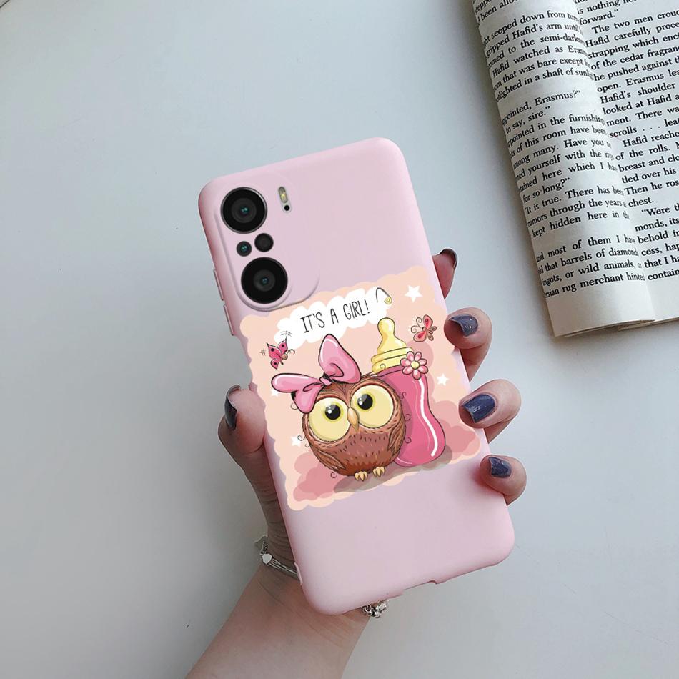For Xiaomi POCO F3 Case Soft Back Cover Fashion Rainbow Love Heart Silicone Phone Protector Case For Xiaomi mi POCO F3 F 3 Funda