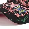 Butterfly Embroidered Sun Hat Comfortable Breathable Baseball Hat For Women Outdoor Cycling Running Tennis Hiking  White