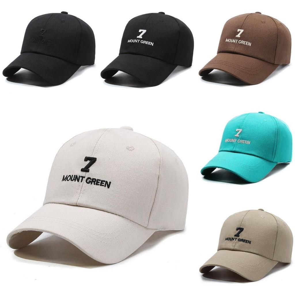 Mount 7 Embroidery Green Baseball Cap Peaked Caps Outdoor Sun Hat Gift Casual