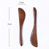 1/3 szt. Drewniany nóż do marmolady Japoński szpatułka do masła Noże obiadowe Gruby uchwyt Nóż w stylu noża do sera Akcesoria kuchenne