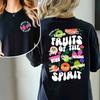 2026 Summer New Style Fruit of The Spirit Christian Highquality Casual Breathable Roundneck Tshirt for Both Unisex and Women