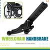 Highly Recommended Aluminum Alloy Wheelchair Hand Brake Replacement Part For Sports Manual Wheelchairs- Pair Wheelchair Spare Pa