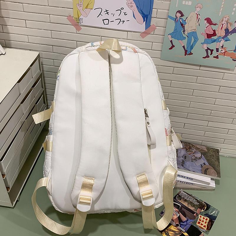 Schoolbag Schoolbag Female Newborn High Value Cute Bow Backpack Large Capacity Three To Six