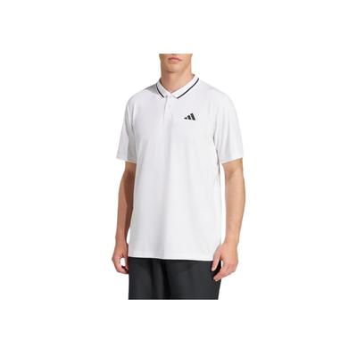 Tennis Climacool Comfortable Casual Versatile Short Sleeve Polo Shirt Men Polo Shirts White JD8644