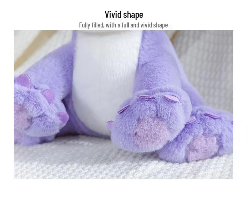 Large Purple Stitch Plush Toy - Perfect Gift for Girlfriend, Best Friend, Valentine's Day, or Birthday