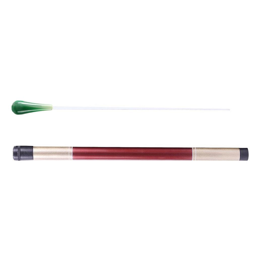 Baton Band Conductor Stick With Storage Tube Rhythm Music Director Conducting Handle Concert Supplies