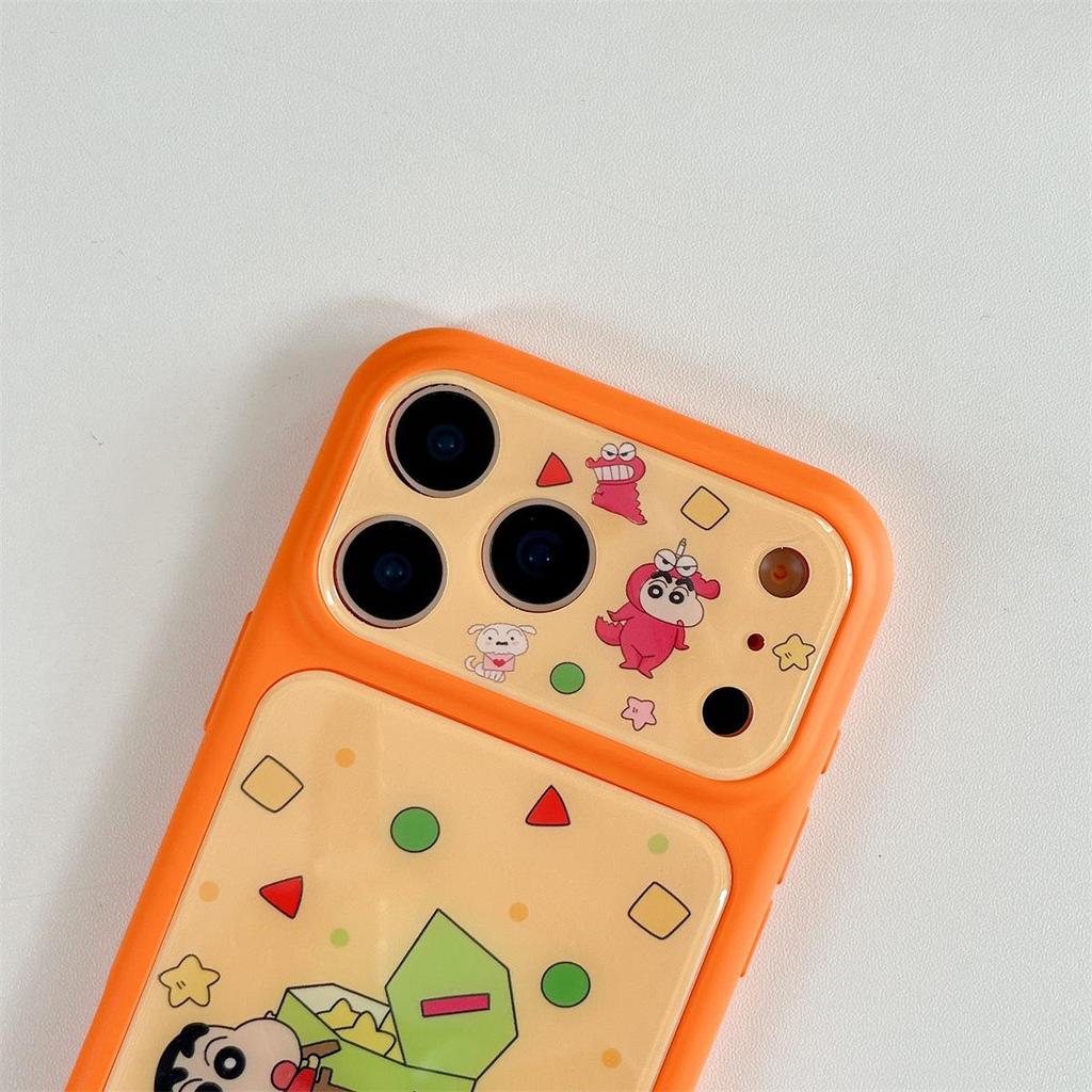 Crayon Shin-chan Cartoon Anti-Fall Phone Case for iPhone 15/17/16 Pro Max