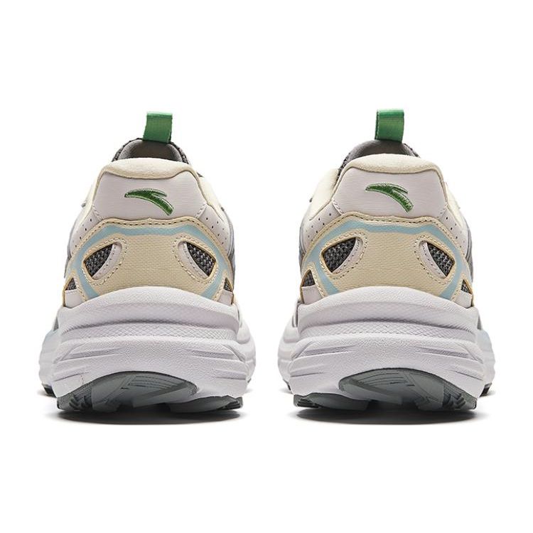 Anta AT955 Durable Low-Top Running Shoes Women sneaker Black White Gray 922345598-4