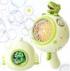 New Electric Handheld Fully Automatic Bubble Blowing Gun Planet Bubble Machine Children'S Toys