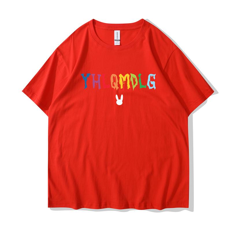 Rapper Bad Bunny Basis Classic Men Women T Shirt Cool Harajuku Tshirts Streetwear Summer 90s Female T-shirt Top Tee Clothes