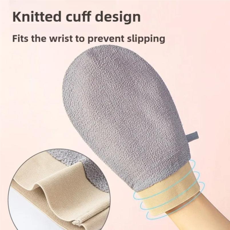 1Pc Exfoliating Gloves Body Scrub Mitt Peeling Bath Spa Wash Dead Skin Removal Shower Brush Towel Bathroom Accessories