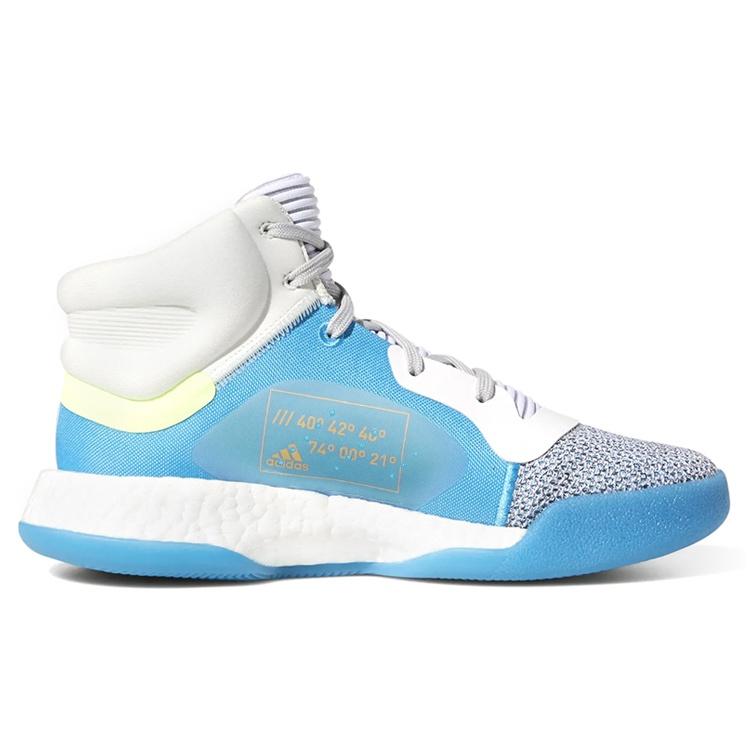 (GS) adidas Marquee Boost J 'Grey Shock Cyan' Kids' G27867