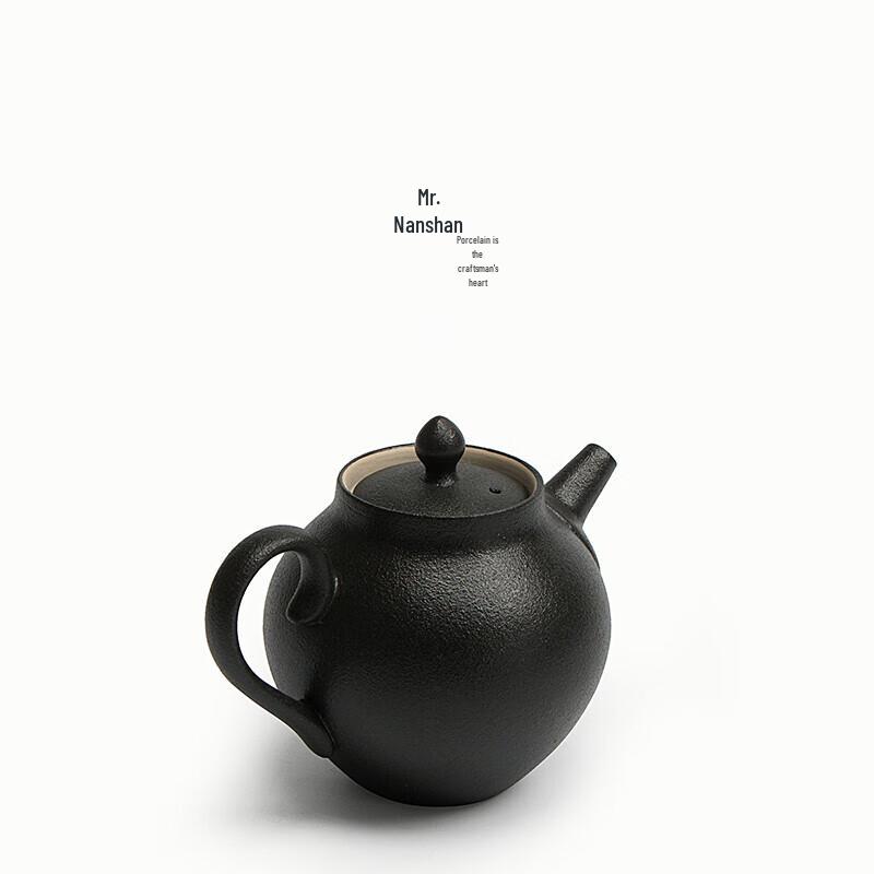Nanshan Xiansheng Zen-Stil Schwarze Keramik Teekanne