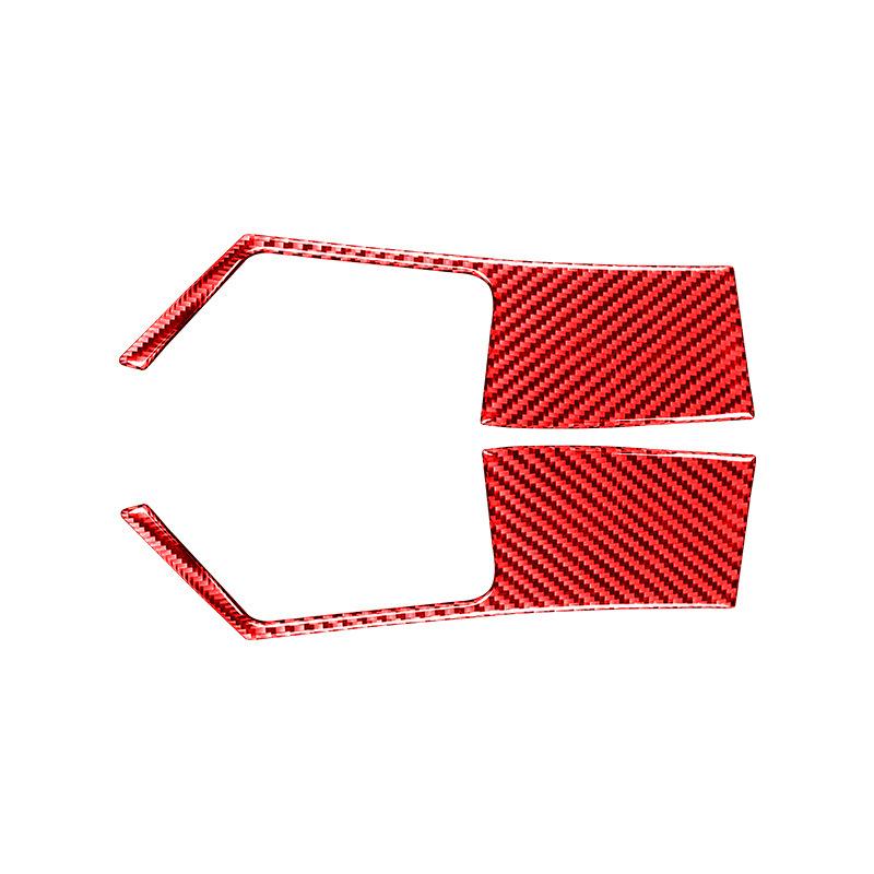 For Nissan GTR R35 2009-2015 Carbon Fiber Car Window Switch Lifter Door Lock Buttons Panel Cover Decoration Sticke Accessories