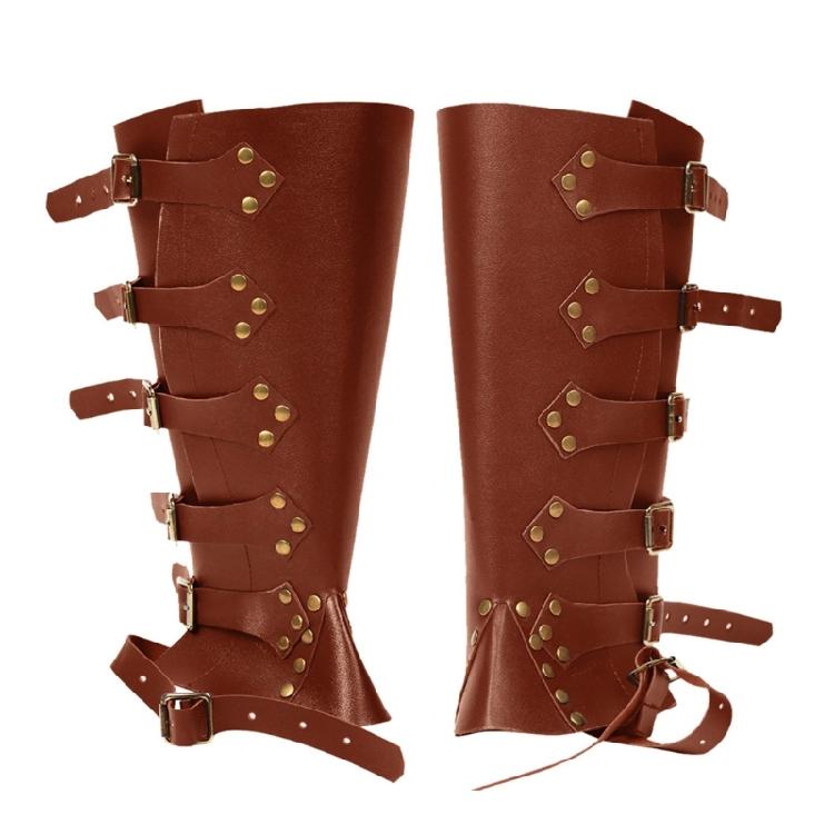 Copristivali da Pirata Medievali Rinascimentali Steampunk con Borchie