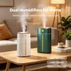USB Portable Cool Mist Humidifier 1000mL Desktop Diffuser with Colorful Night Light Home Travel Office Bedroom Quiet Operation