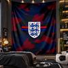 Wall Hanging Tapestry England Football Print Cloth for Living Room Bedroom Home Decor