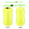 Outdoor Safety Swimming Buoy Multifunction Swim Float Bag With Waist Belt Waterproof Pvc Lifebelt Storage Bag For Water Sports