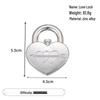 Zinc Alloy Kongming Puzzle Lock: Disentanglement Ring Educational Toy