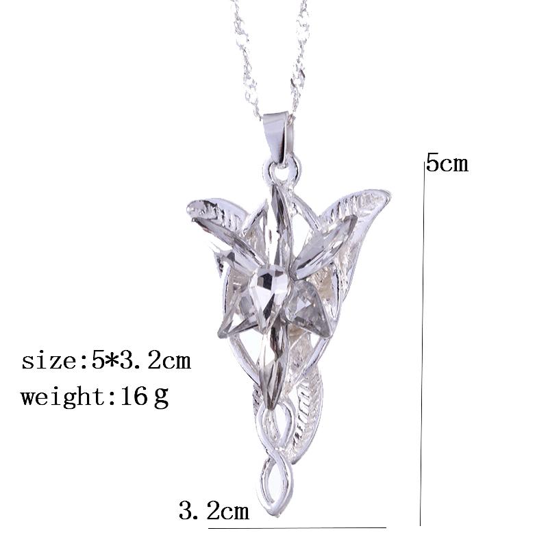 Fashion Necklace Evening Star Pendant Necklace Crystal Star Pendant Necklace Women Jewelry