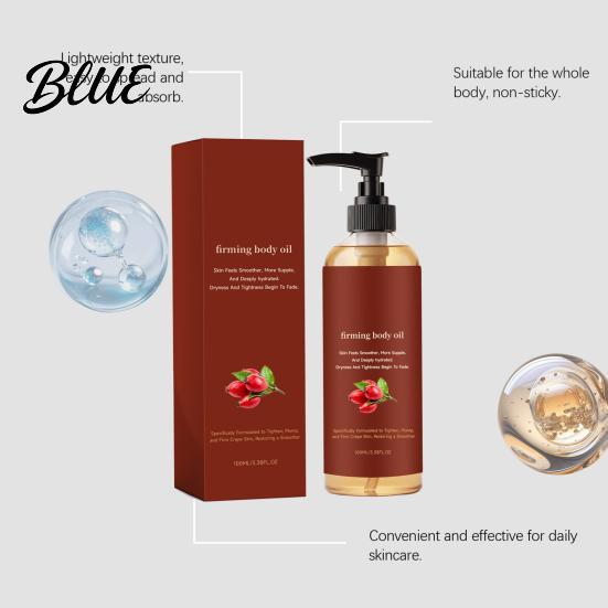 Dry Skin Body Oil 1/2Pcs 100ML Firming for Men Women Hydrating Anti-Aging Care Moisturizing Oil After Shower Crepey Softening All Types Long-lasting