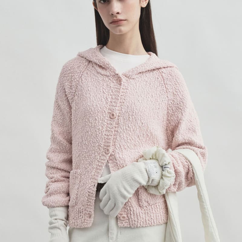 MONGDOL [3color] Fingerhole Wool Knit Gloves MDAC037