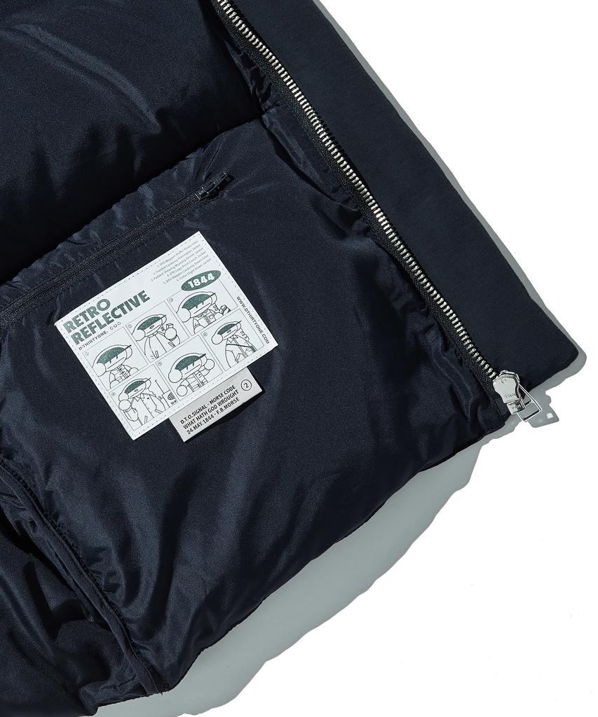 Dthirtyone Dto Wappen Puffer Down Gilet_Dark Navy