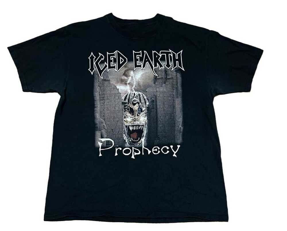 ICED EARTH Prophecy Black Full Size Shirt Adulst Unisex T-Shirt XL
