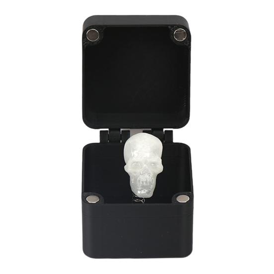 

Хэллоуин 3D-печать Череп Коробка Орнамент Выскакивающий Череп в Кейсе Настольное Украшение Подшучивание над Друзьями Реквизит для Розыгрышей Подарок для Розыгрыша белый