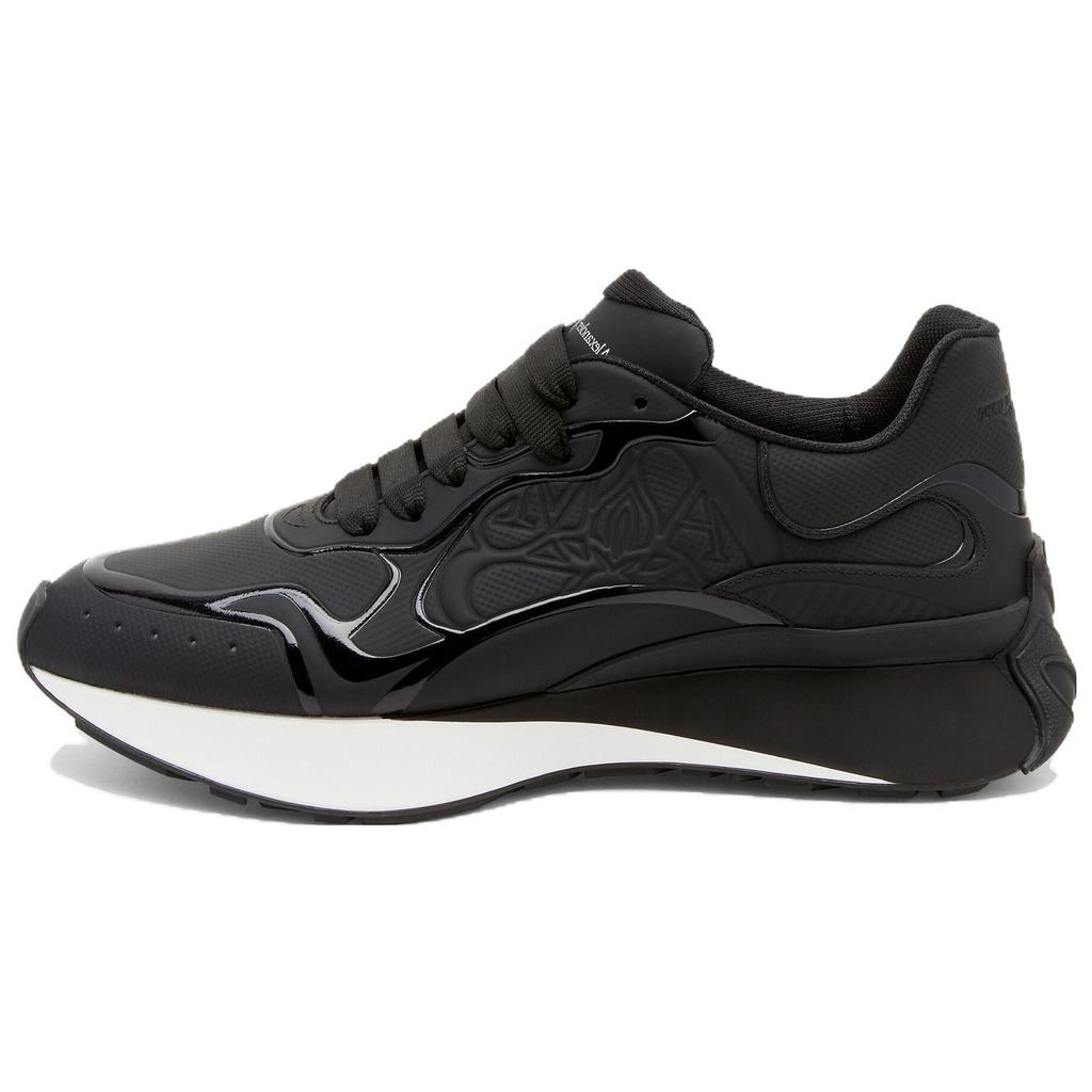 Alexander Mcqueen Sprint Runner Black White 757720WHYKH1070