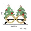 Unisex Christmas Cartoon Antlers Glasses for Adults & Kids - Creative Holiday Gift
