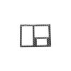 For Toyota RAV4 2006-2012 Interior Accessories Carbon Fiber Car Rearview Mirror Adjustment Trim Frame Cover Decoration Stickers