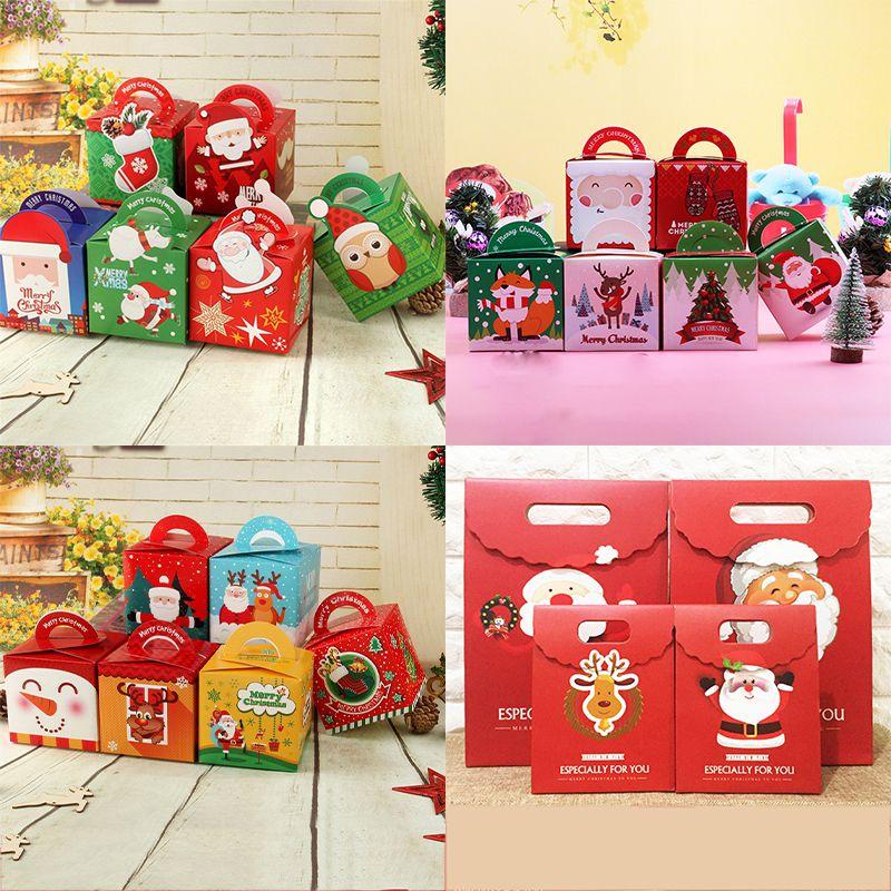 Entzückende Kinder Weihnachtsgeschenkbox zum Verpacken von Süßigkeiten und für Gastgeschenke