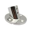 60 Degree Boat Handrail Round Base Fitting for 22/25mm Tube Pipe Boat Deck Hand Railing Marine Grade Stainless Steel 316
