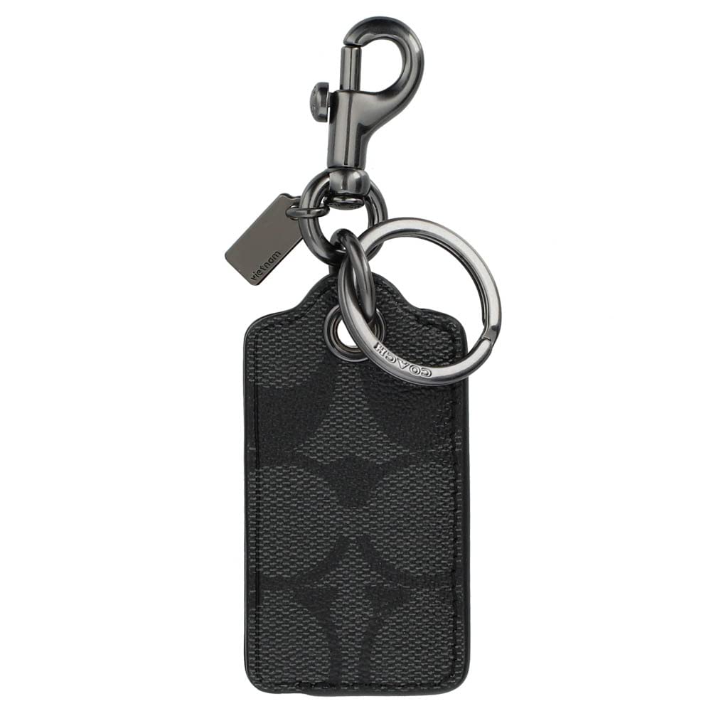 Keychain KEY FOB Signature CF131 WQBO4G [Coach] QB/Charcoal [Item]