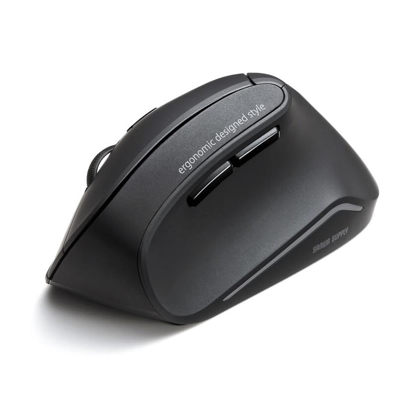 Sanwa Ergonomic Vertical Wireless Mouse