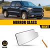 Passenger Side Rearview Mirror Glass Heated Fit -21 GMC Sierra 2500/3500 HD