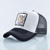 Summer Embroidery Baseball Cap - Animal Applique Mesh Snapback, Adjustable Breathable Hat in 3 Colors