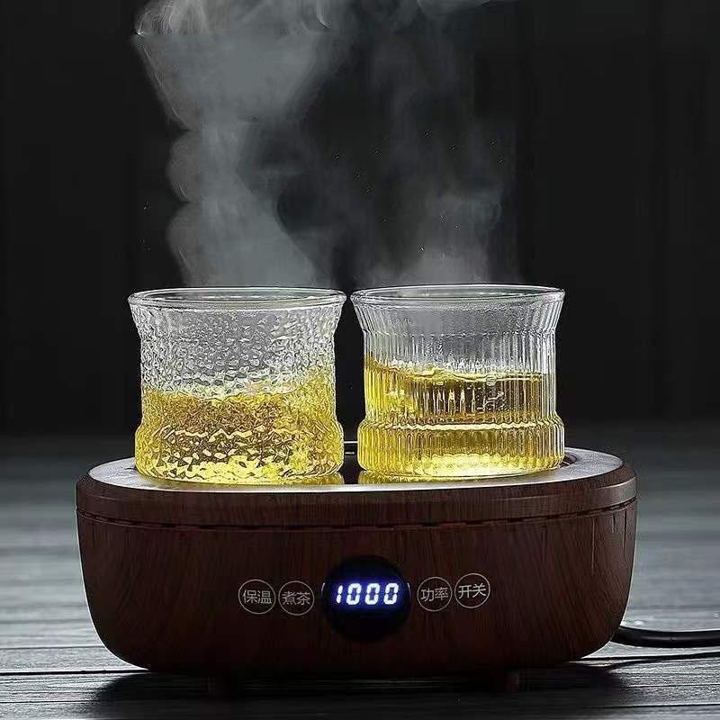 130ml Tea Cup Large Capacity Japanese Style Coffee Mug Transparent Glass Teacup Drinking Mug