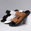 2025 Men's Large Size Fashion Slippers - Versatile Beach Sandals