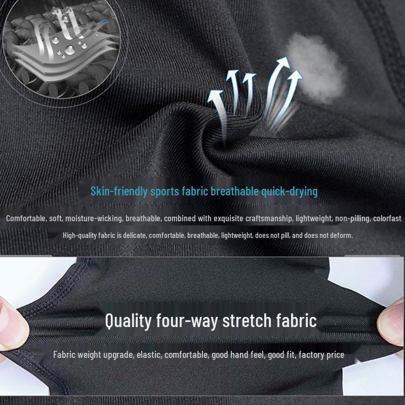 Men's Quick-Dry Sports Vest - Sleeveless Base Layer for Basketball, Running, and Training